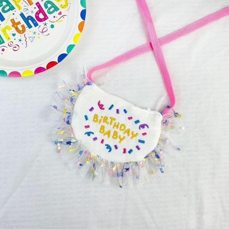 Cat and Dog Birthday Party with Lace Hats, Neckties Set, Cat and Dog Coats, Water Towels, Pet Accessories