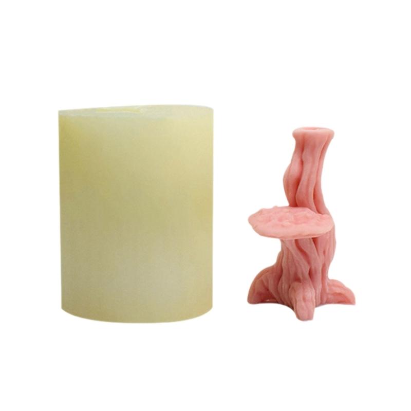 

Mushroom Tree Shaped Silicone Candle Molds for Candle Soap Plaster Decoration Room Ornaments, Epoxy Resin Silicone Molds 1