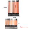 26pcs Magnetic For Torx Screwdriver Bit Set 75mm 100mm 150mm For Impact Drive T5-T40 Power Screwdriver Bit Kit With Base