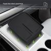 WO-Car Silicone Anti-Skid Central Console Wireless Charger Pad For Xpeng G9 Interior Modification Parts