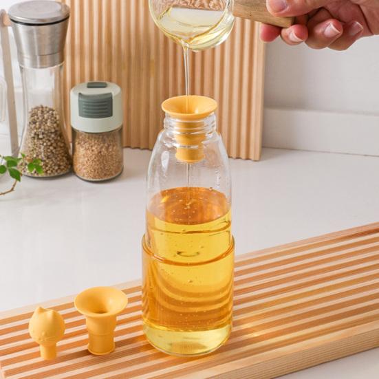 Cat Head Bottle Stopper Silicone Sealing Cap Red Wine Bottle Sealer Stopper Unique Party Wine Accessory