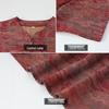 Grandma's Summer Ice Silk Short Sleeve Set for Women: Cool, Comfortable Shirts for Middle-Aged and Elderly Ladies