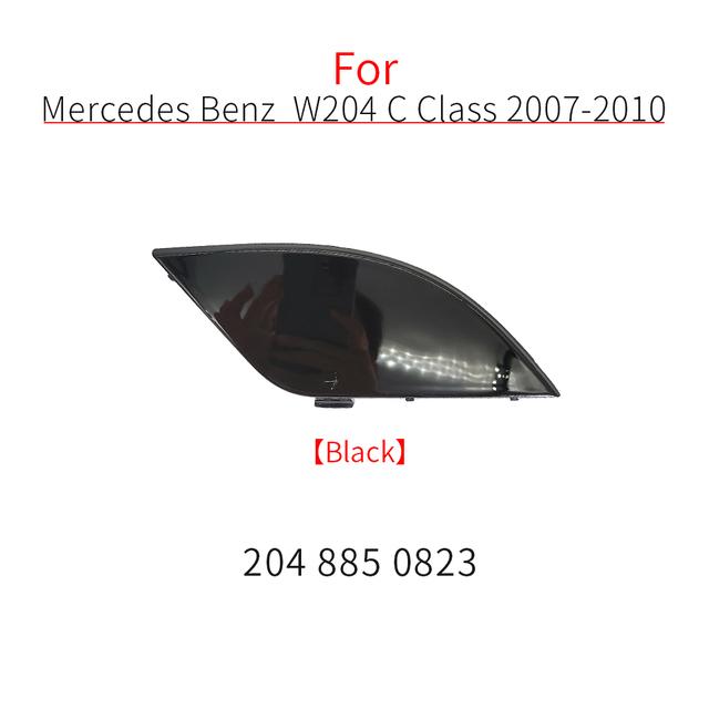 For Mercedes W204 Car Rear Bumper Tow Hook Cover Cap Black For Benz C Class 2007-2010 C180 C200 C230 C260 C300 2048850823