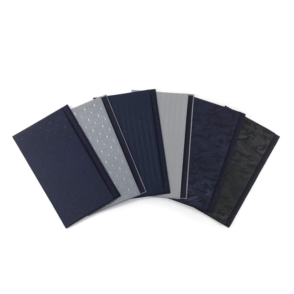 Daiko Sangyo Men's Single-Slit Insert-Type Fukusa (Clothing Bag) for Celebrations and Condolences, Made In Japan, Navy