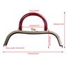 Purse Clasp Frame,10.63 Inch Bag Kiss Clasp Lock,Metal Purse Frame for DIY Craft,Purse Making,Bag Making