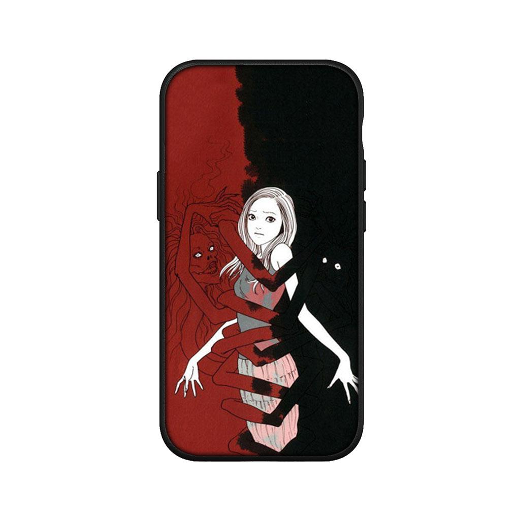 

Cartoon Tomie Junji Ito Collection Casing for Apple iPhone 16 14 13 12 Mini 15 Pro Max 11 X 7 8 SE XR SE2 SE3 16E Phone Case iPhone 16E