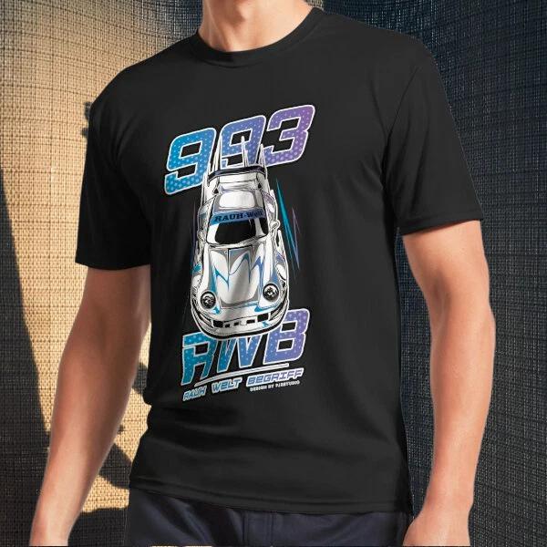 Men s and Women s T-shirts RWB 993 Anime (Blue) S