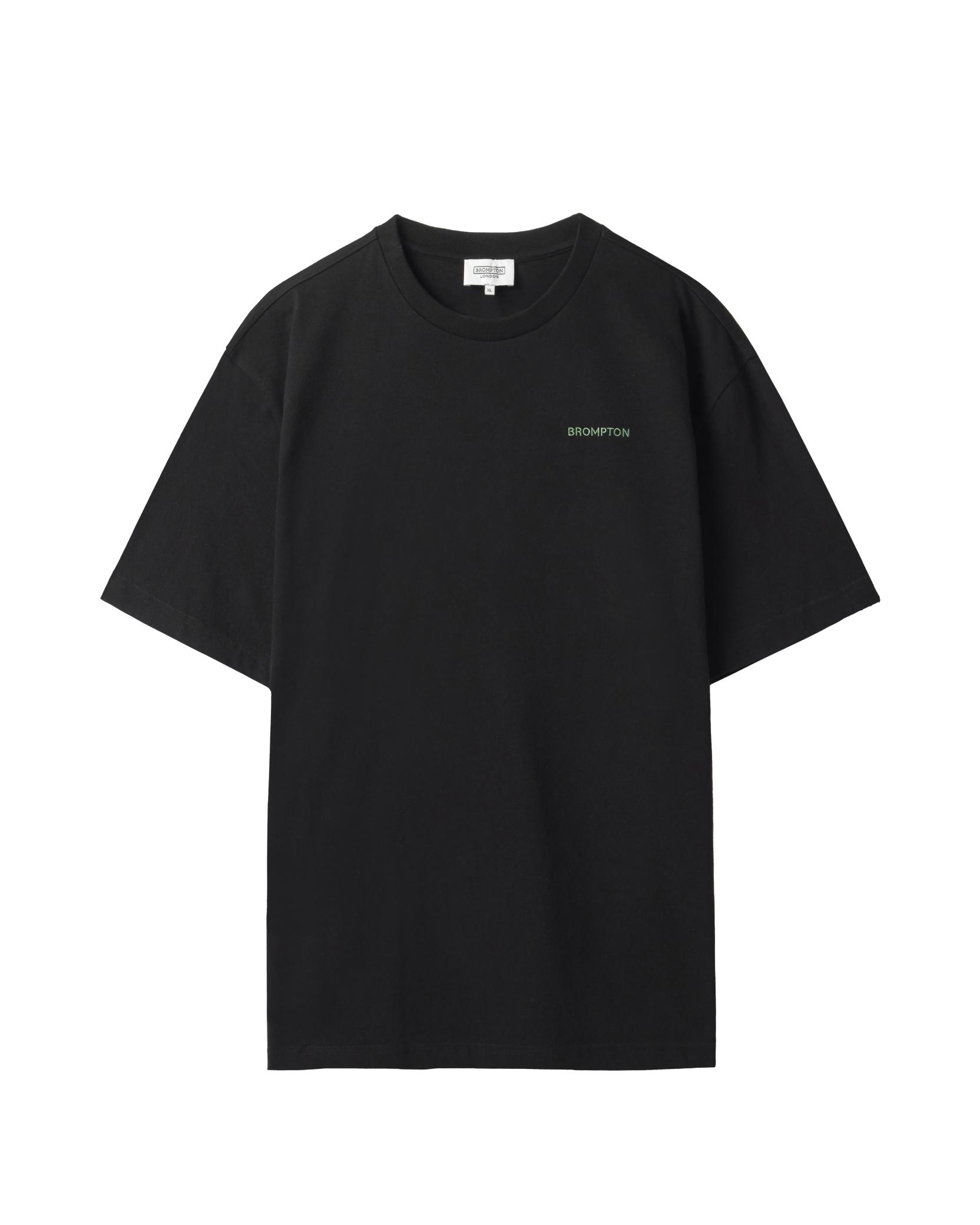 Brompton London Brompton Logo T-Shirt - Black (P242Uts410) Black/100