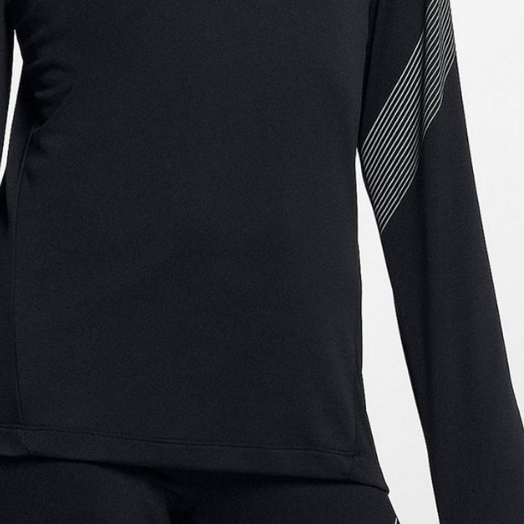 Nike T Shirts Women's Black Crew Neck Moderate 923314-010