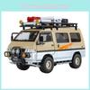 Delica Alloy Simulation Van Camping Car Model Toy With Light Function