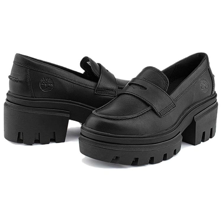 Timberland Versatile Loafers Women Loafers Black A5P17W