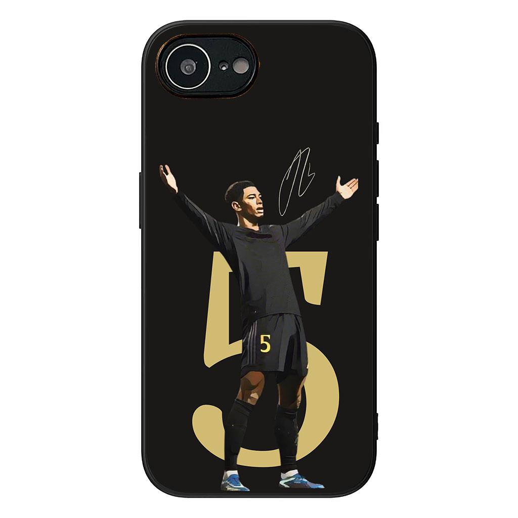 

England Football Star No5 Soccer Footballer No 5 for Motorola Moto G86 G57 G54 G24 G15 Power G13 G14 G35 G45 G53 G55 G75 Case Motorola Moto G15 Power