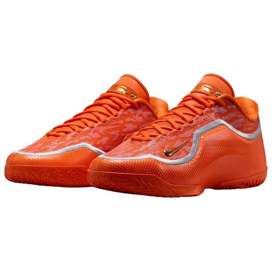 Nike Lebron 23 Slip Resistant Abrasion Resistant Basketball Shoes Unisex Safety Orange IV5648-800