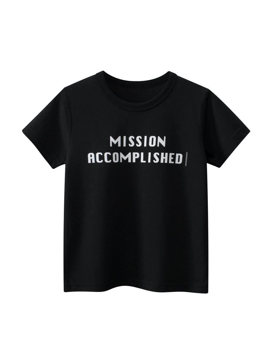 

Корейська дитяча футболка з короткими рукавами 27Kids - літня колекція 2025 для хлопчиків