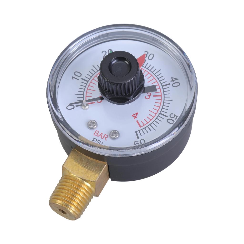 ECX271261 Replacement Pool Pressure Gauge For Multiport Valves Ensures Accurate Reading Efficient Filtration Maintenance