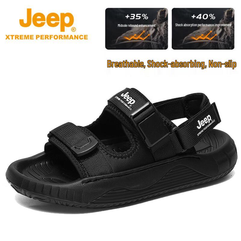 Jeep Men s Outdoor Amphibious Quick-Dry Sandals 40