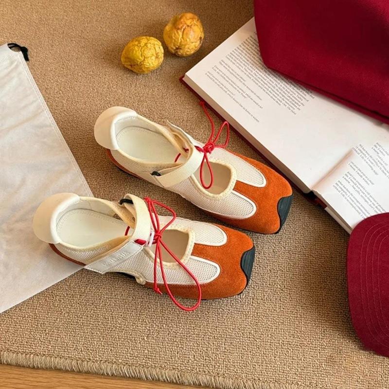 Fashion Bead Flats Casual Sneakers Woman Shoes Sport Loafers Summer 2025 New Trend Lace-Up Running Shoes Designer Comfort Zapatos Mujer