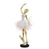 Nordic Cute Ballet Dancer Resin Ornament - Heart Art Decoration, Girly Gift