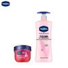 Vaseline Vita Brightening Repair Lotion & Rose Lip Balm Set