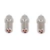 3Pcs 3D Printer Nozzles M6 Copper Plated CHT High Speed Nozzle Replacement Set for Ender 3 V3 SE End