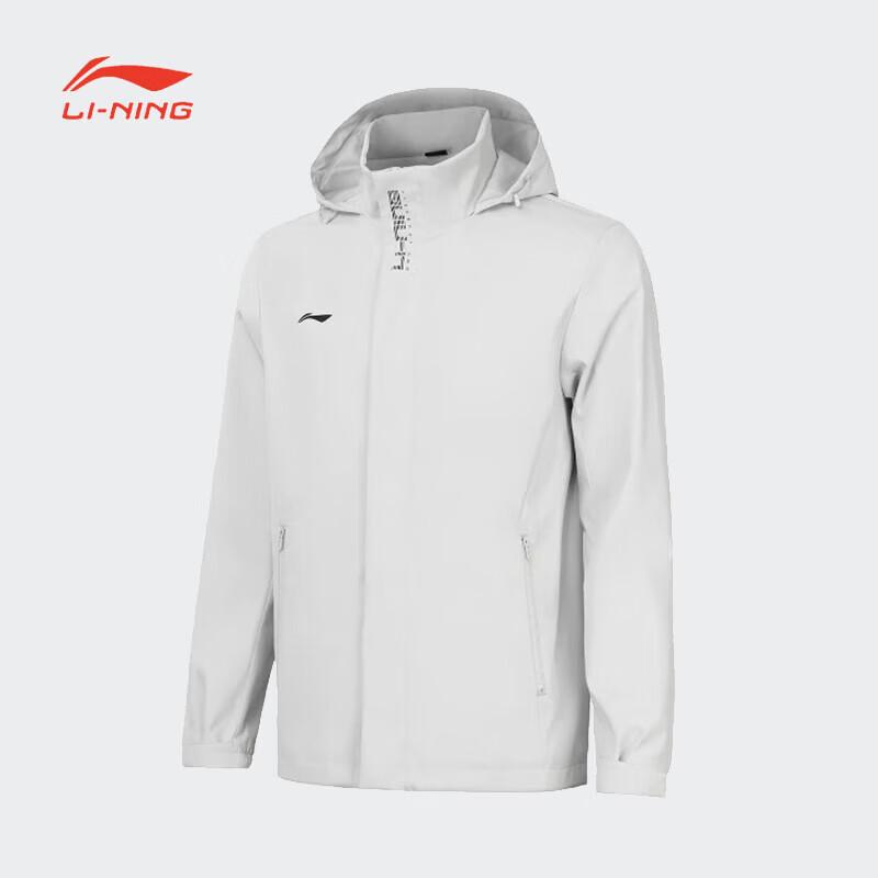 Li-Ning Men s AFDT753 Sport Windbreaker Hooded Jacket L