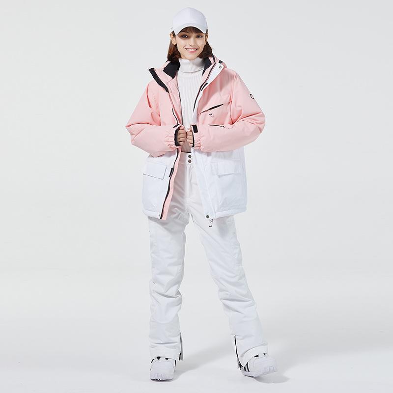 Couples' Warm Korean-Style Snowboard Suit Set