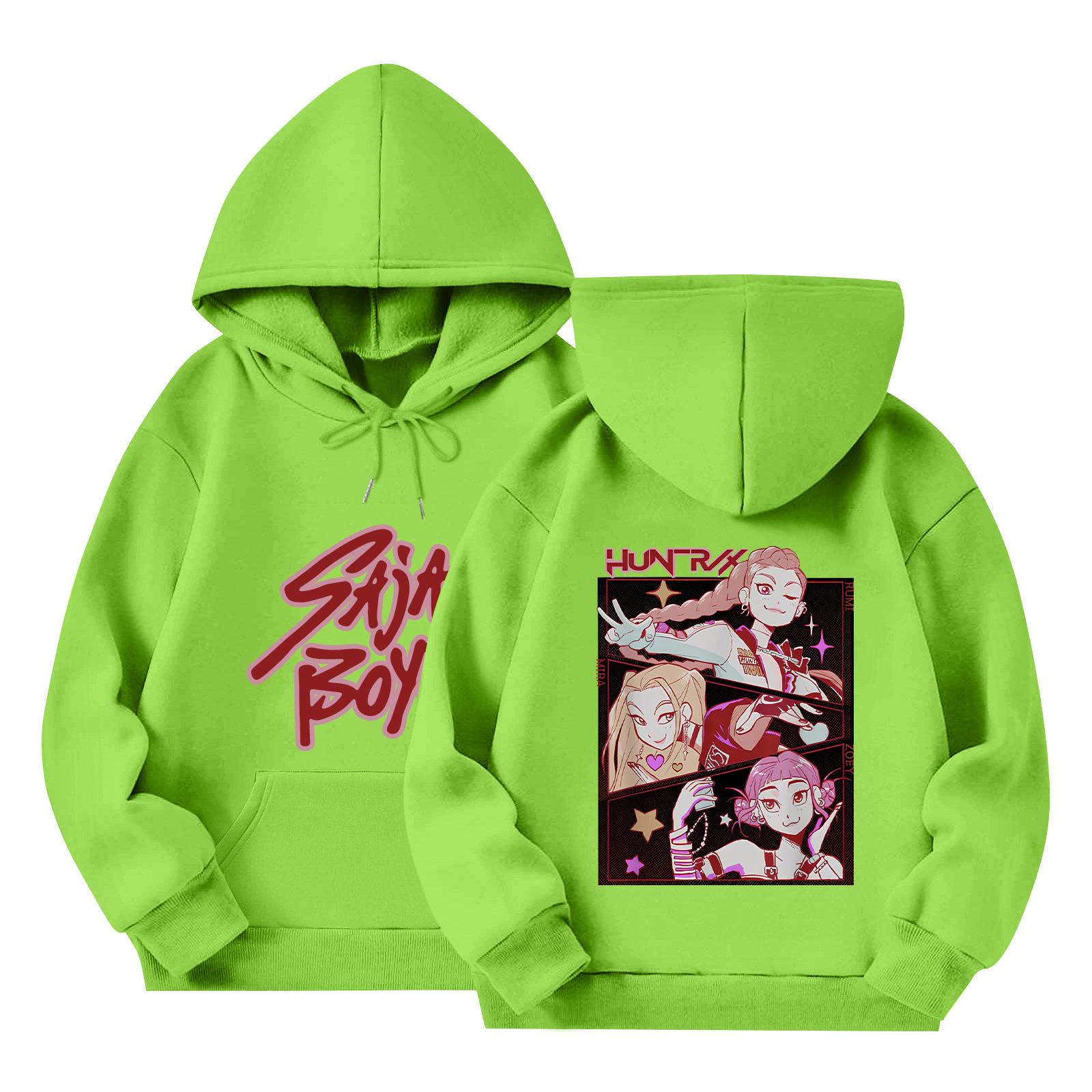 

Детский пуловер с длинным рукавом, свободного кроя, с принтом букв, капюшоном на шнурке 130