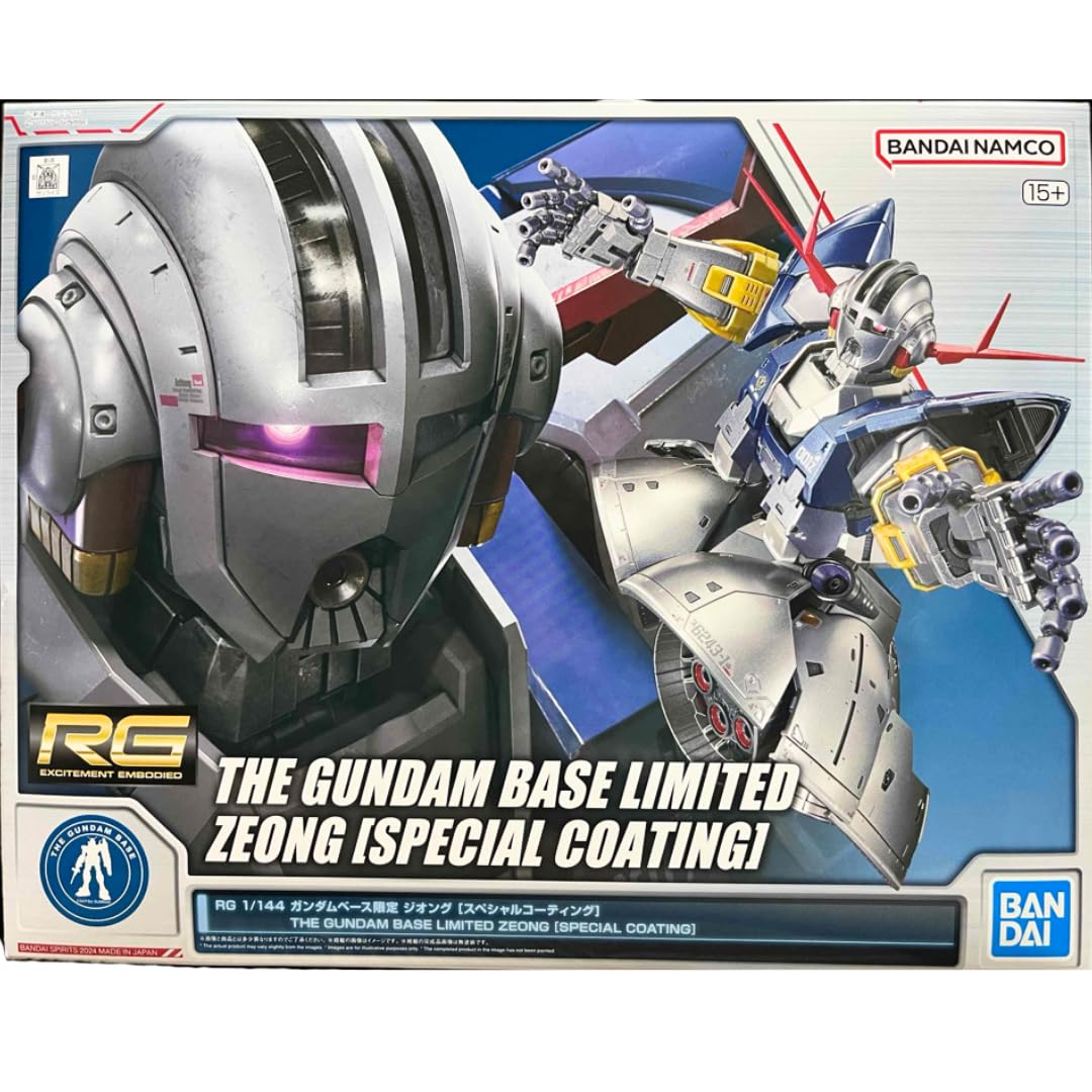 

RG 1/144 Gundam Base Limited Zeong [Специальное покрытие] Пластиковая модель