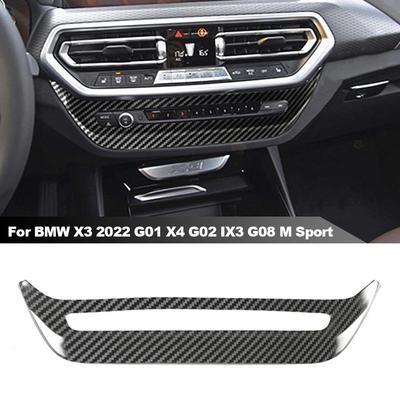 BMW X3 X4 2024-hez Szénszálas ABS Középkonzol Sebességváltó Panel Borítás Dísz/Légkilépő Légkondicionáló Panel Borítás Dísz