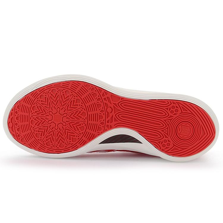 New LiNing CJ 1 CJ 1 Durable Breathable Mid Top Basketball Shoes Red ABAR019-1