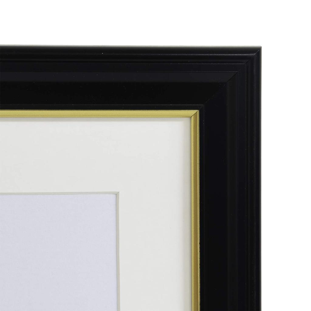 Fujicolor Ramă Foto Portret Ramă Foto Lemn Negru PET 506918 Nereflectorizant
