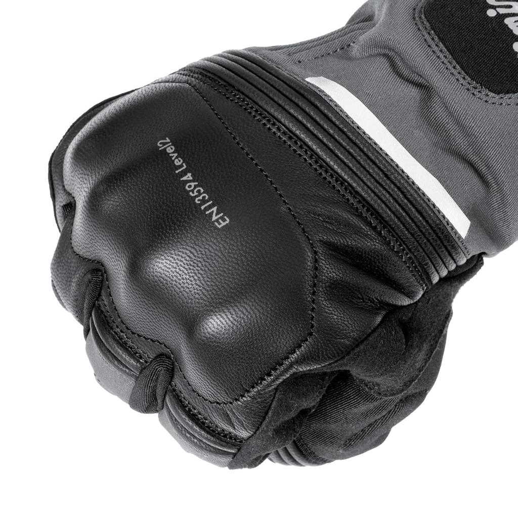 KOMINE 2025 Model Motorcycle CE2 Winter Gloves Blaze Black Grey L 06-861 GK-861 -