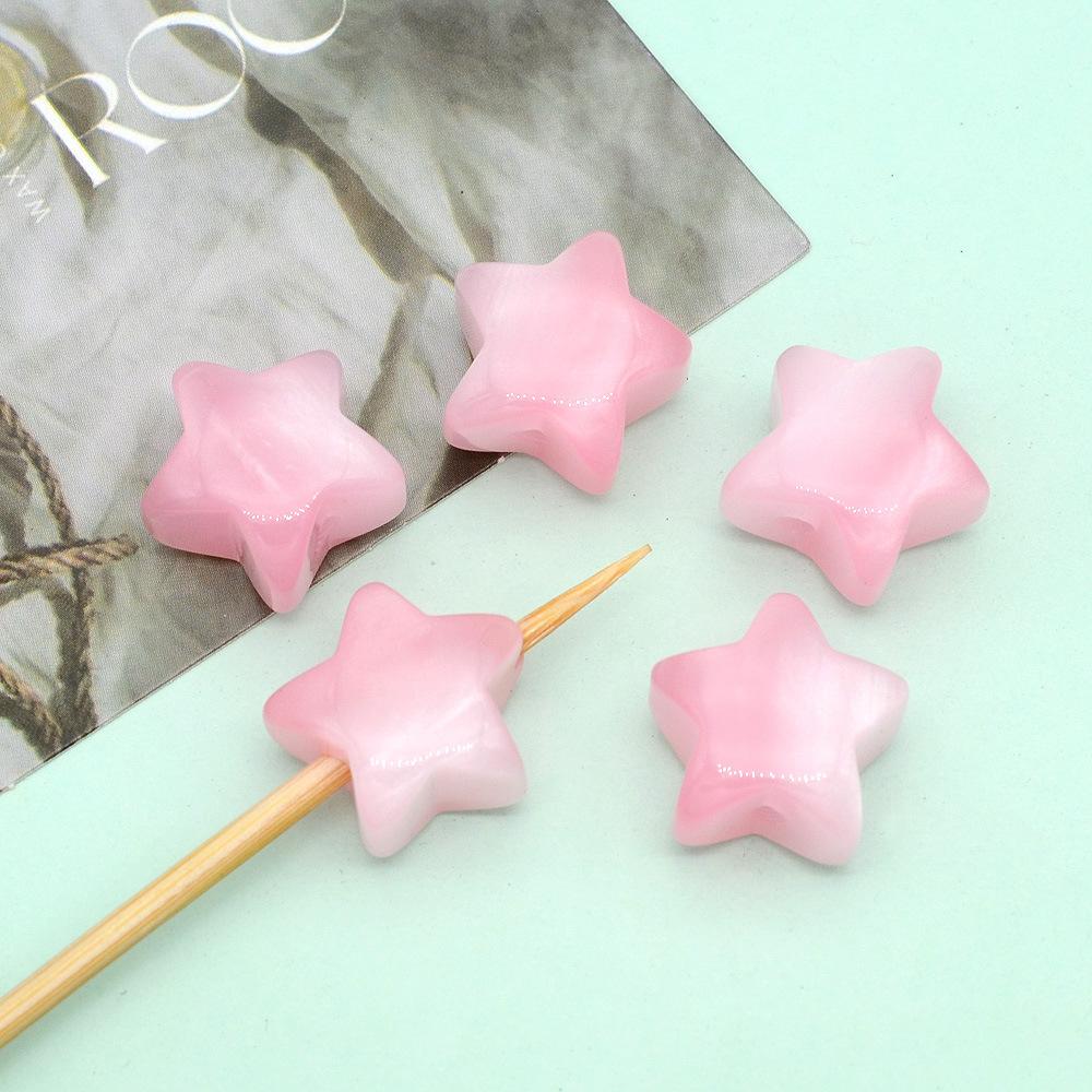 

1Pcs 16mm Star Love Heart Mermaid Glitter Colorful Resin Beads Loose Spacer Beads for Jewelry Making DIY Bracelet Necklace 16mm(1pcs)
