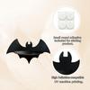 Halloween Wall Decor Wooden Shelf, Ghost Bat Shape Hanging Organizer for Spooky Room Accents Home Decor, Farmhouse Display Rack, Festive Party