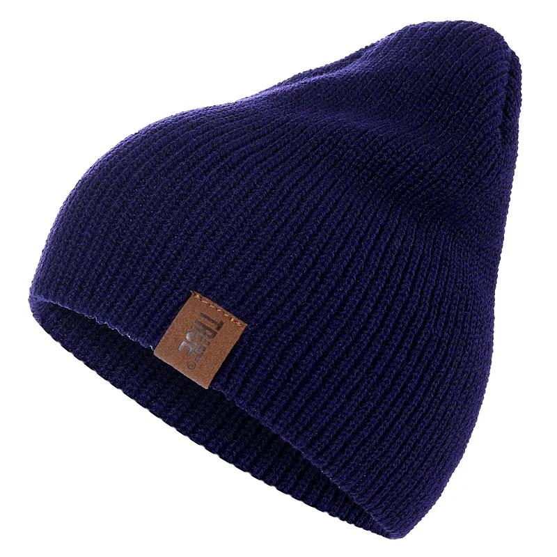 Unisex Casual Beanie Hat Knitted Hat Cap Fashion Solid Color Daily Winter Hat For Men Women