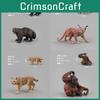 Detailed Pvc Animal Figurines Set With Wild Boar Ostrich And Red Haired Gorilla Toys