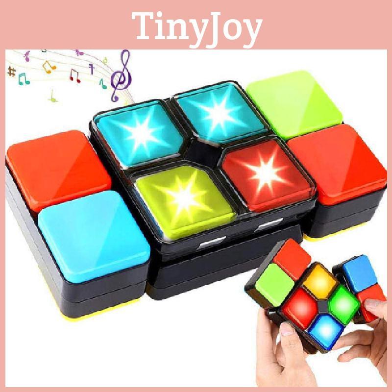 Colorful Musical Magic Cube Interactive Game Machine For Family Fun And Stress Relief