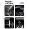 Car Phone Holder Car Cup Holder Mount Cellphone Holder for Phone 17 16 15 14 Magnetic Phone Stand 360 Degree Rotating