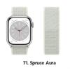 Nylon Strap For Apple Watch 10 Bands 46mm 44mm 40mm 45mm 41mm 49mm 42mm 38mm Bracelet Correa iwatch Series 8 se 7 6 3 9 11 40 mm