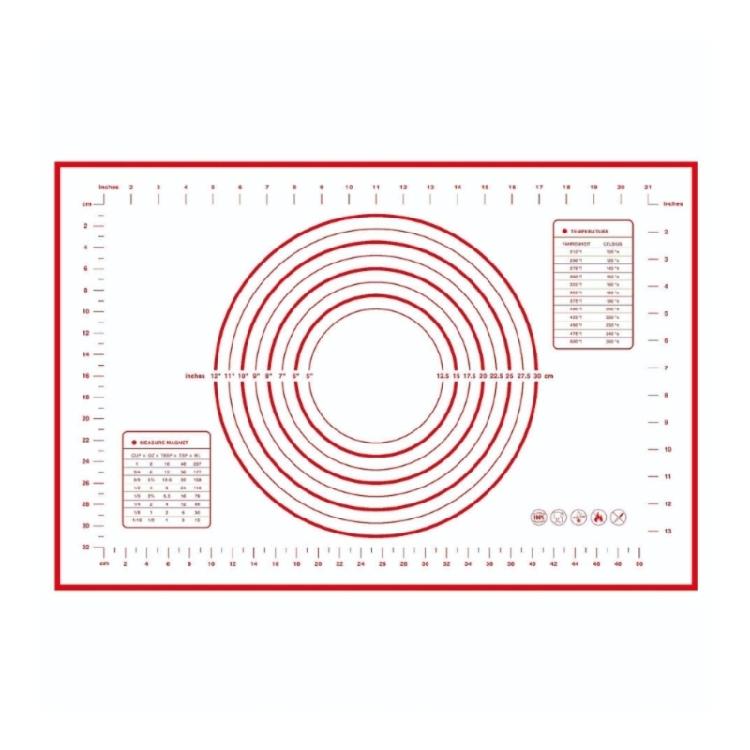 Professional Grades Silicone Pastry Sheet Nonslip Heat Resistant Surfaces Microwave Safe Compact Storage Solution