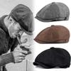 Herre Casual Peaky Blinders hatt Vår Høst Retro Beret Huer Vill Casual Huer Unisex Vill Åttekantet Caps jente Gutt Avisgutthette Engelsk hatt
