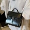 Commuter To Work Handbag Small Square Bag 2025 Spring New Retro Fashion Casual Shoulder Bag High Value Messenger Bag