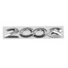 Autocollant Emblème Lettres Logo Badge Métal Coffre Arrière pour Peugeot 2008 3008 4008 5008 Accessoires de Décoration Styling