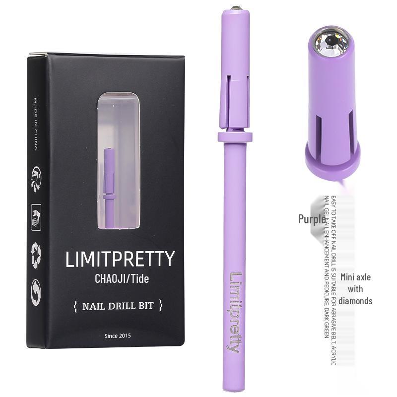 

Набор для полировки и шлифовки ногтей: Шлифовальные ленты с алмазной вставкой и головка оправки фиолетовый