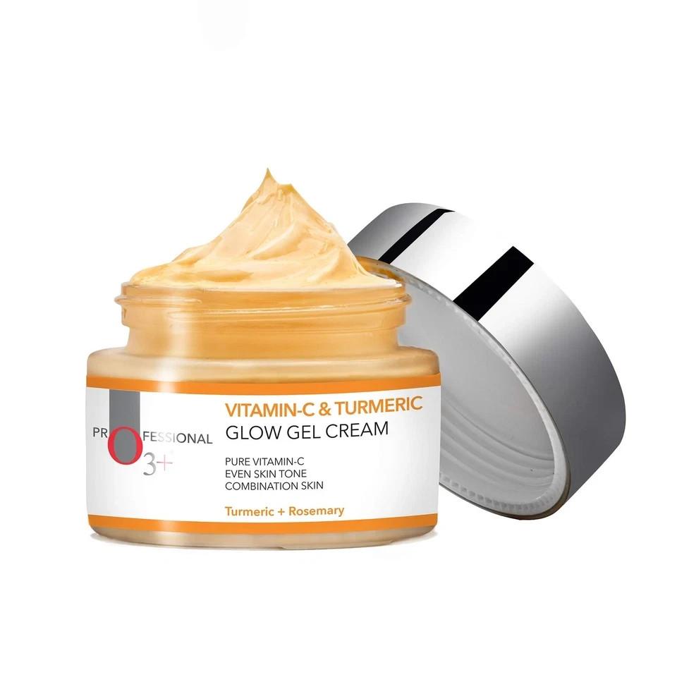 O3+ Vitamin C Turmeric Glow Gel Cream 50g | Brightening Moisturizer