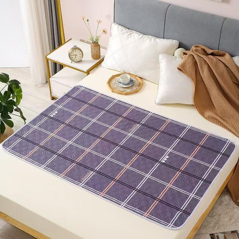 Washable Incontinence Pads Leak Proof Pet Bed Mats Waterproof Reusable for Elderly Dogs Cats Home Care Odor Control Multi Size