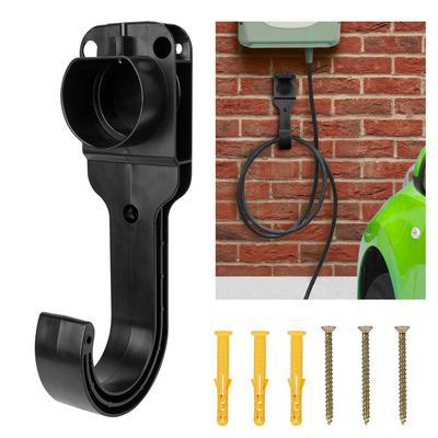 Per Connettore Tipo 2 Spina EU Supporto Cavo Caricabatterie EV Accessori Auto Staffa Montaggio a Parete Presa Testa a Pistola Per Ricarica Auto Elettrica