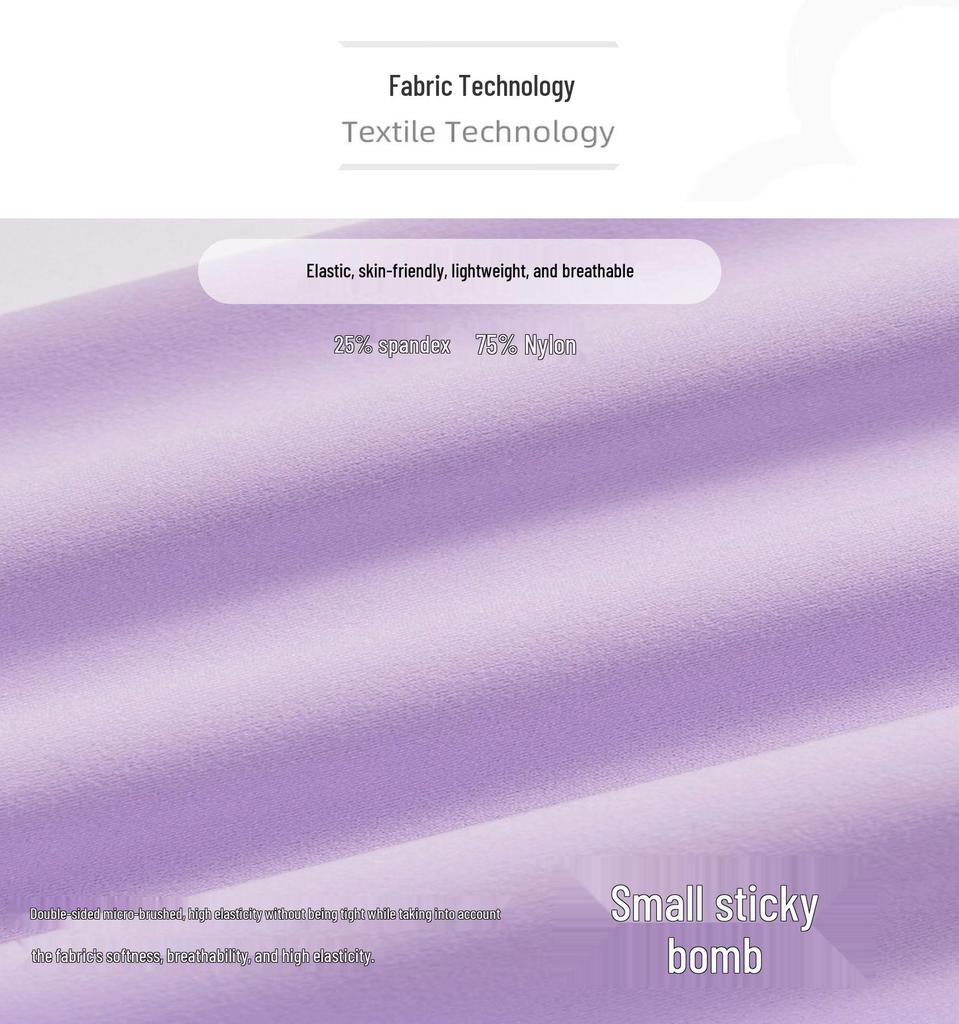 One-Piece Sports Bra with Shock-Absorbing Pads - Pilates & Fitness Vest