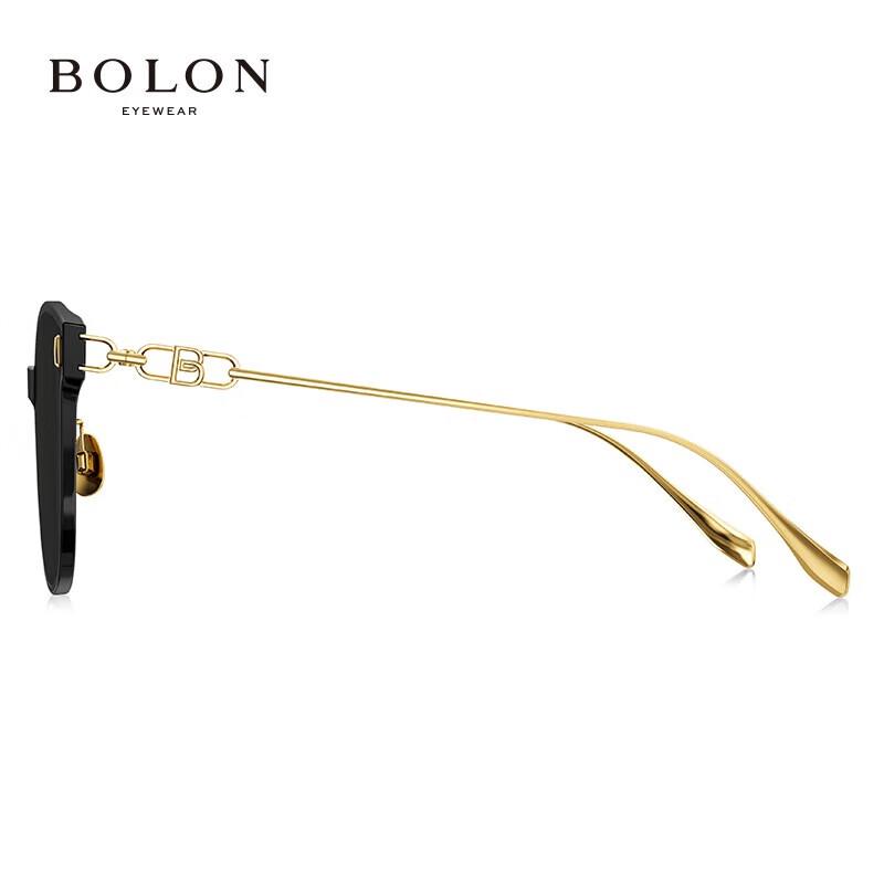 BOLON Wang Hedi Style Large Frame Cat-Eye Beta Titanium Sunglasses
