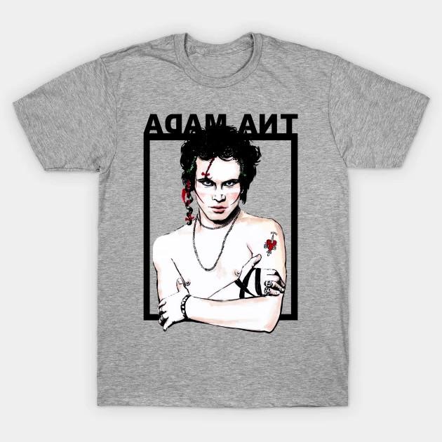

New Best Of Adam Ant Star Cotton All Size Sport Grey Men Women Shirt KN130 Unisex T-Shirt Graphic Tee M